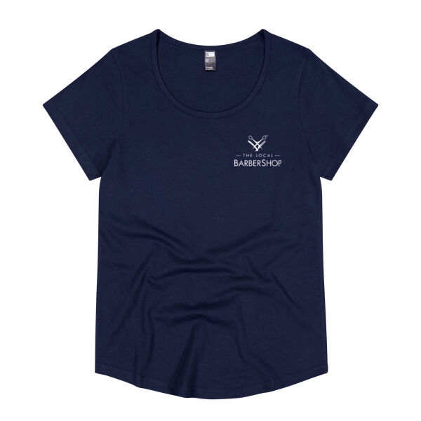 The Local BarberShop - Thread Project Womens Jazz Scoop Neck Tee Thumbnail