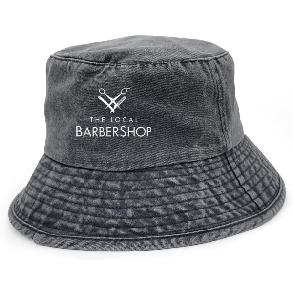 The Local BarberShop - Washed Chino Bucket Hat Thumbnail